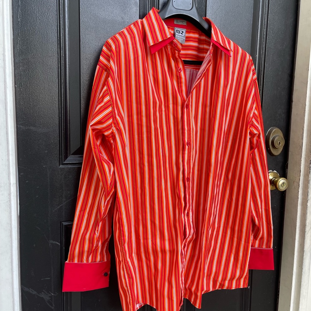 Dream USA men button down shirt size 2XL